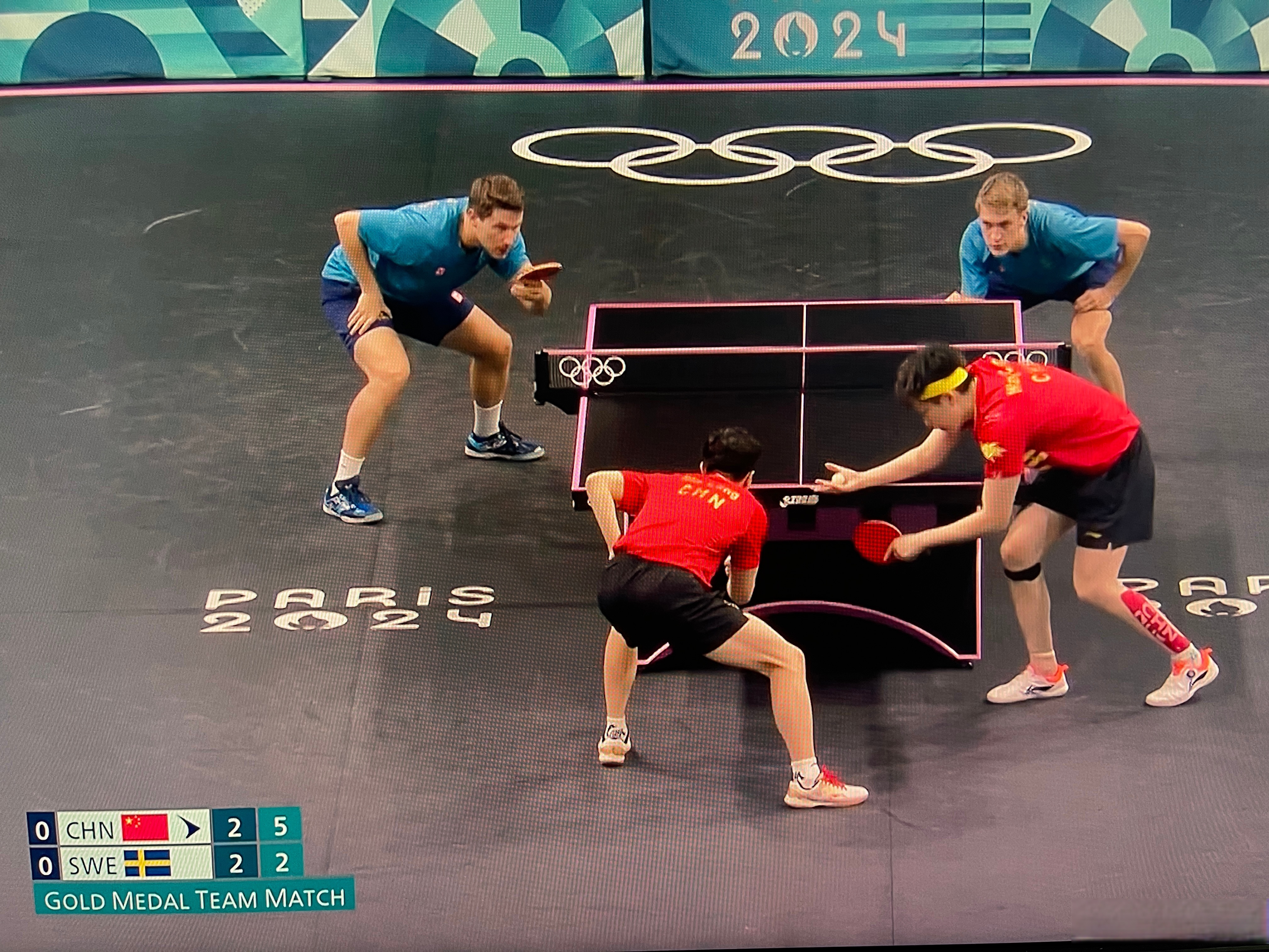 关于瑞典队完胜中国队，马龙惊艳四座的信息